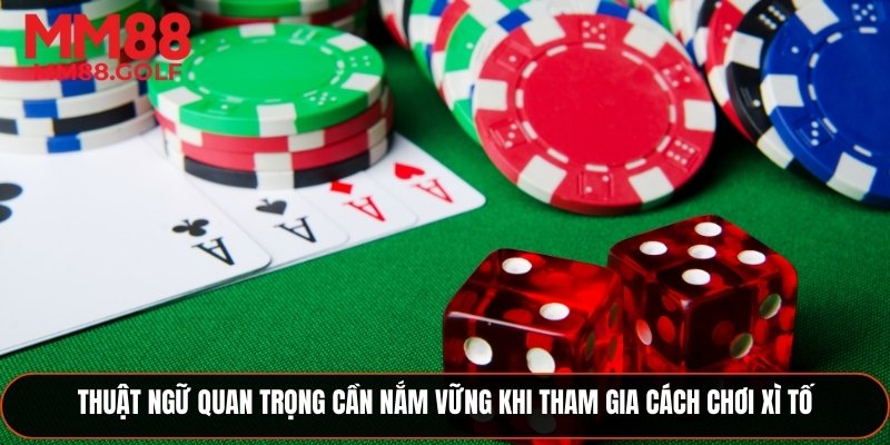 Thuật ngữ cần thiết phải hiểu khi tham gia cách chơi xì tố