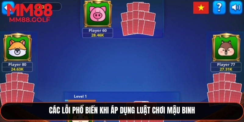 Thủ thuật chơi bài thông minh với luật chơi mậu binh